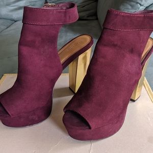 Charlotte Russe Purple Pumps